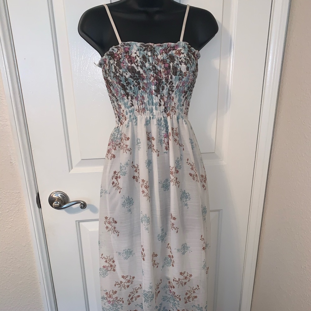 Floral maxi dress